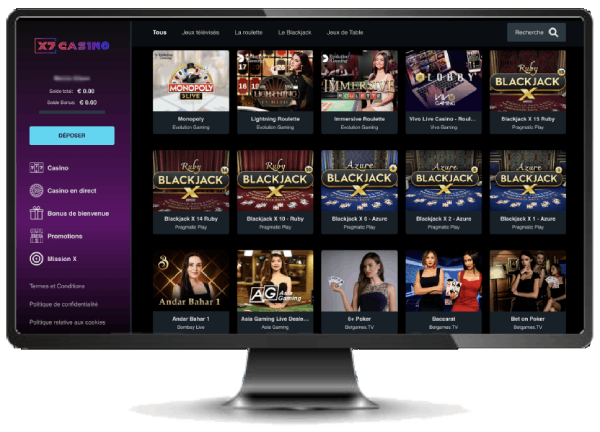 x7 casino version desktop