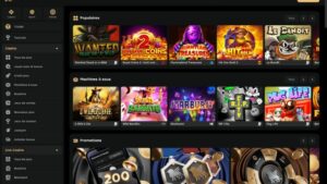 capture d'&eacute;cran fairspin casino page d'accueil