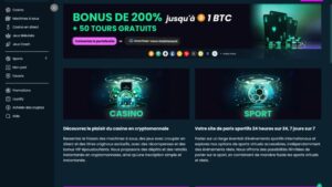 capture d'&eacute;cran mega dice casino page daccueil