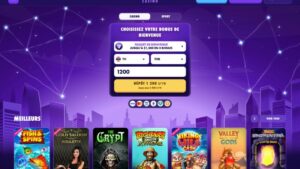 capture d'&eacute;cran polestar casino page d'accueil