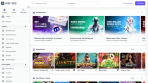 capture d'&eacute;cran weiss casino page daccueil