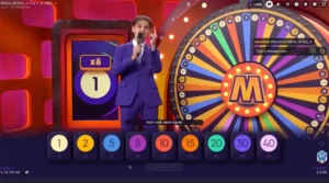 Pr&eacute;sentateur de jeu en direct