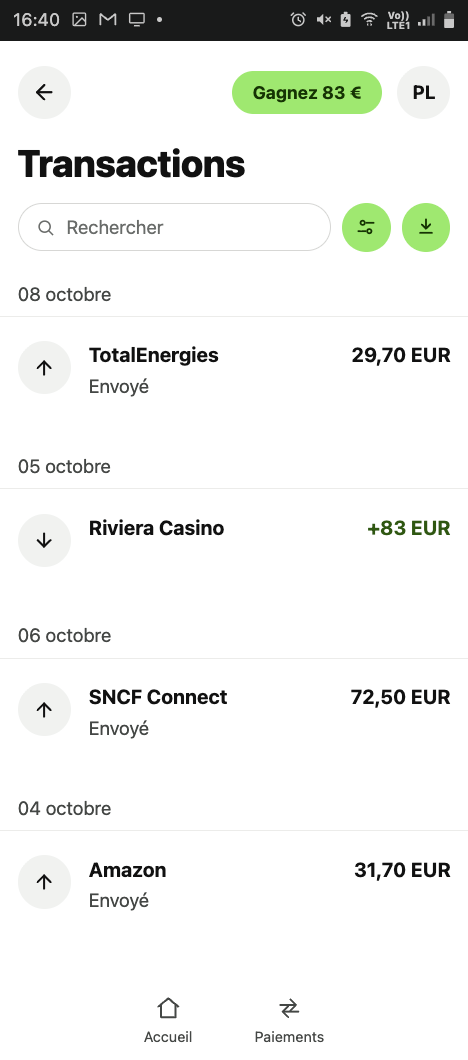 preuve de retrait sur riviera casino