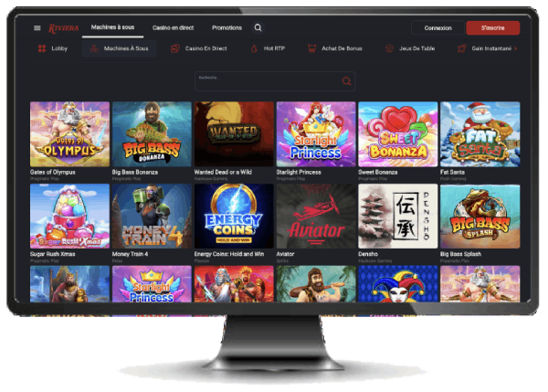 riviera casino version desktop