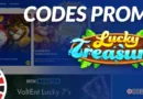 bannière code promo lucky treasure