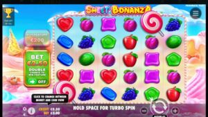 capture d'&eacute;cran machine a sous sweet bonanza amon casino