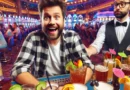 joueur profitant de boissons gratuites au casino