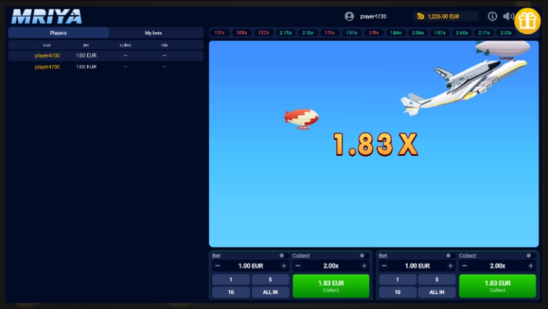 capture d'&eacute;cran mini jeu mriya