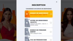 capture d'&eacute;cran 3e &eacute;tape de l'inscription sur Betriot