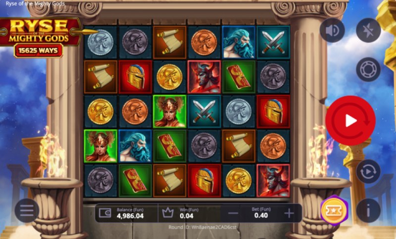 capture d'&eacute;cran ryse mighty gods