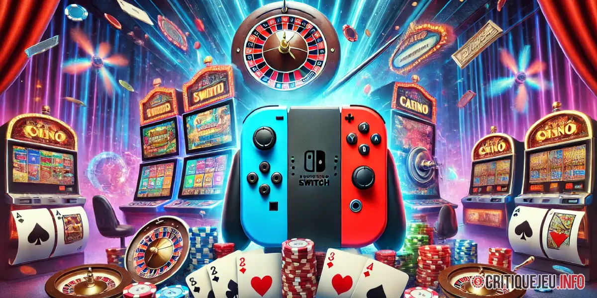 Les meilleurs jeux de casino sur Nintendo Switch en 2026