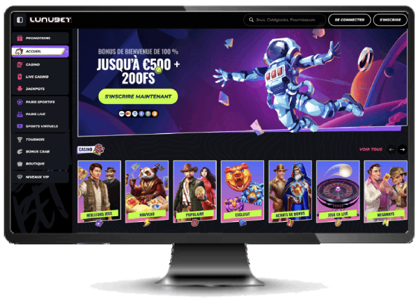 lunubet casino version desktop