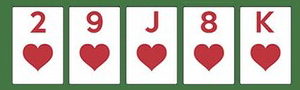 poker combinaison couleur
