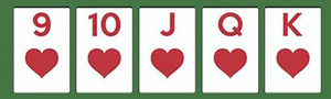 poker combinaison quinte flush
