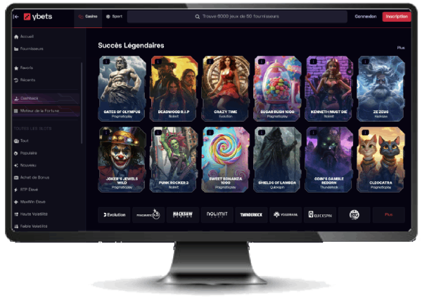 ybets casino version desktop