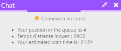 capture d'&eacute;cran chat en ligne simsinos casino