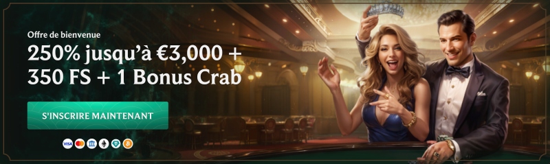 capture d'écran crownplay casino bonus de bienvenue
