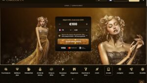 capture d'&eacute;cran goldenspin casino page daccueil