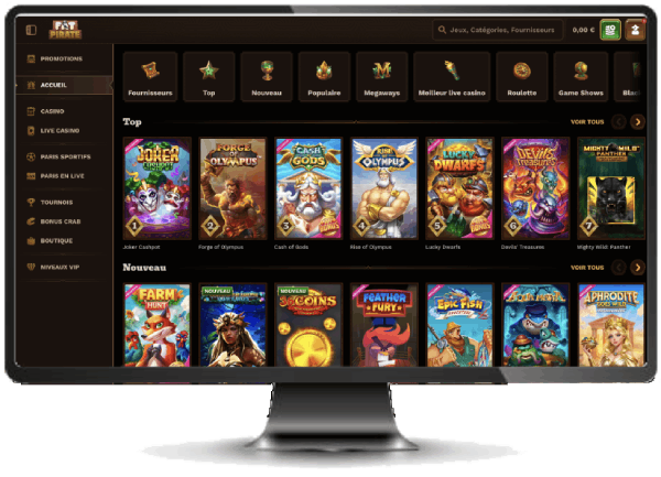 fatpirate casino version desktop