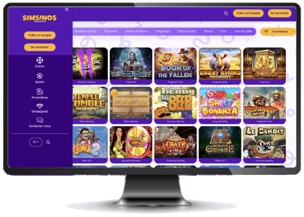 simsinos casino version desktop