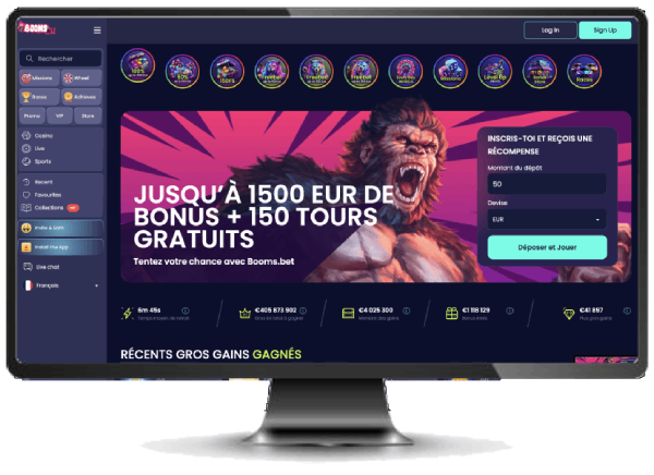 Boomsbet casino login