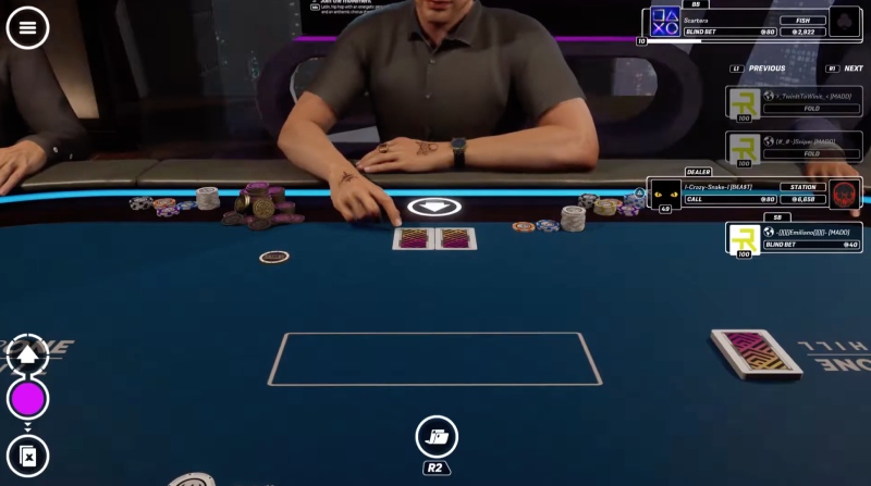 capture d'écran poker club ps5