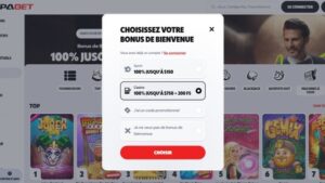 capture d'écran bonus supabet