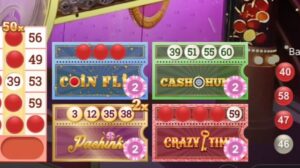 Les jeux bonus sur Crazy Balls