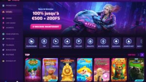 capture d'&eacute;cran roby casino page d'accueil