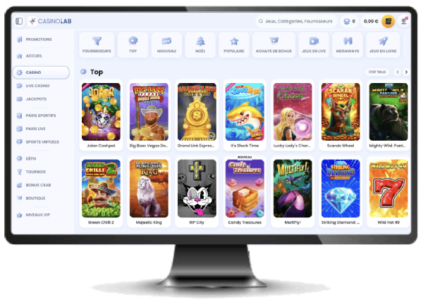 casinolab version desktop
