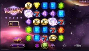 Interface de starburst galaxy