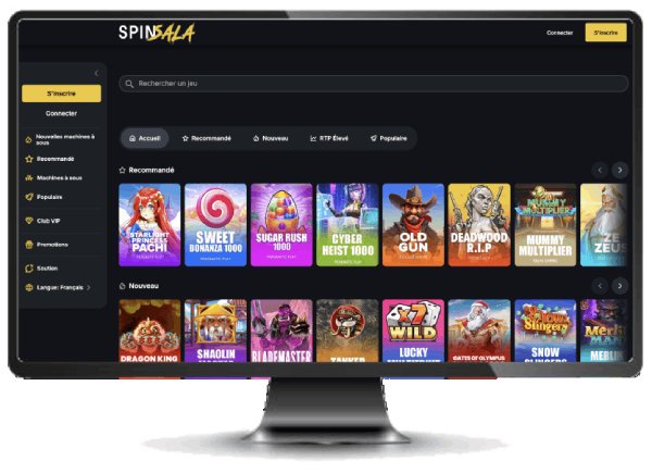 spinsala casino version desktop