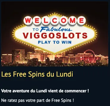 capture d&rsquo;écran bonus free spins viggoslots