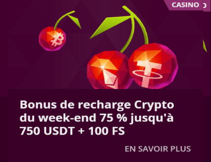 bonus crypto week end malina casino