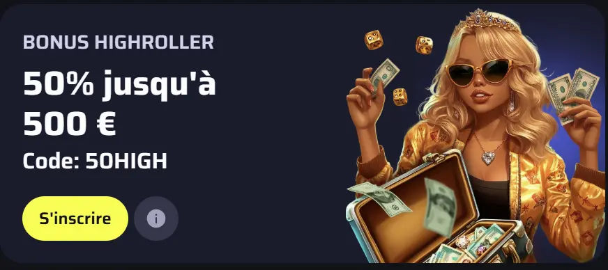 Bonus Highroller BdmBet