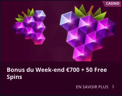 Bonus weekendowy free spins w Malina Casino