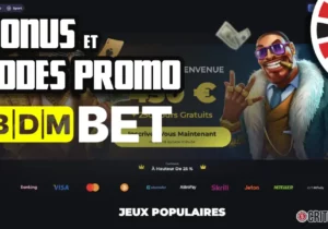 Code promo BDMBet exclusifs et bonus actifs en Juillet 2026