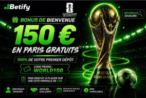 code promo betify coupe du monde