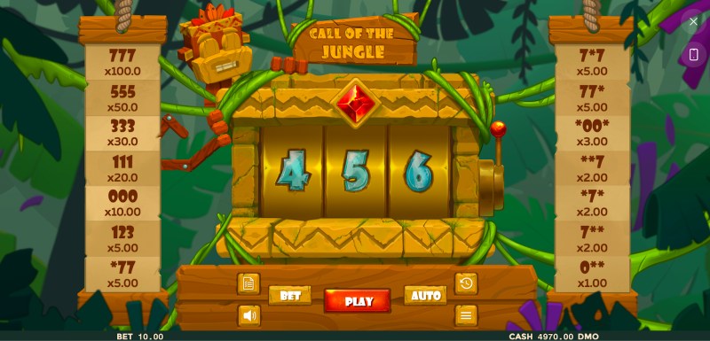 capture d'écran call of the jungle