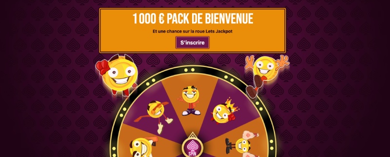 capture d'&eacute;cran lets jackpot casino bonus de bienvenue