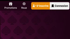 capture d'&eacute;cran lets jackpot casino bouton inscription