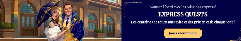 capture d'écran slotexpress casino mission express