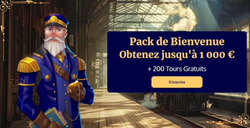 capture d'écran slotexpress casino pack de bienvenue