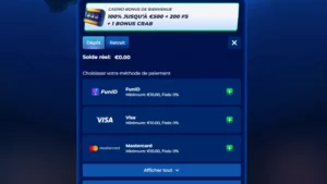 Inscription &eacute;tape 4 BassBet