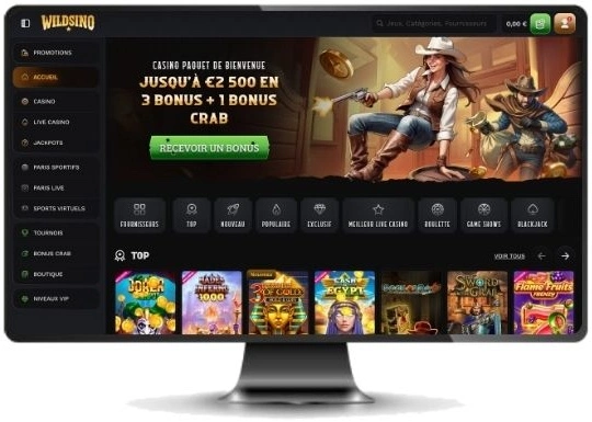 interface pc wildsino casino