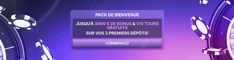 capture d'&eacute;cran spinshouse casino bonus de bienvenue
