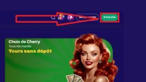 inscription candyspinz casino etape 2