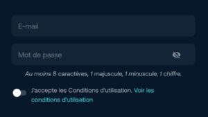 inscription betpanda étape 2