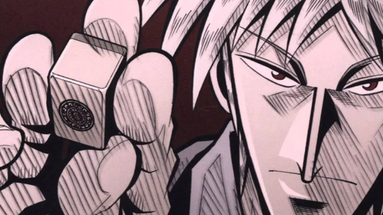 illustration anime jeux argent Akagi