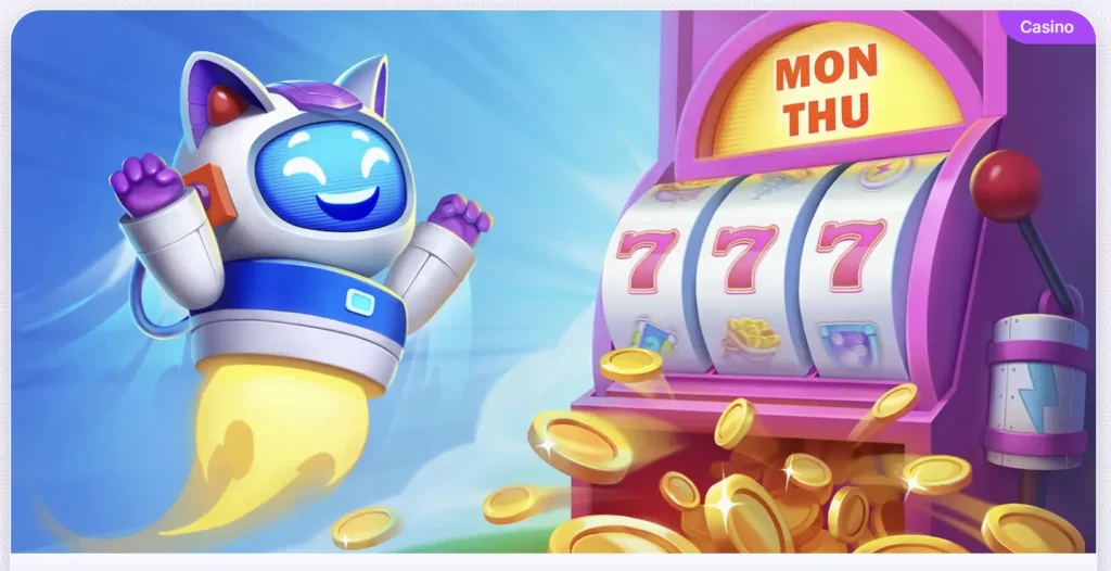 bonus free spins hebdomadaire robocat